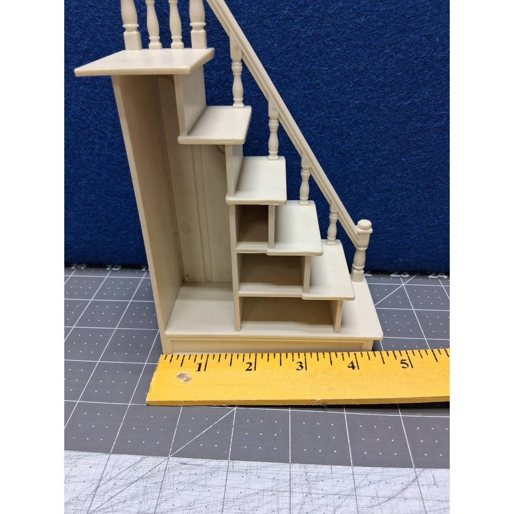 Calico Critters Dollhouse Staircase Cream Victorian Miniature Steps - Picture 7 of 11